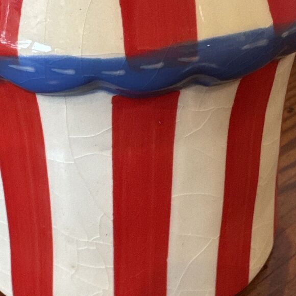 Pier 1 Imports Circus Tent Lion Elephant Peek a Boo Coffee Mug 3D Style - Picture 8 of 11